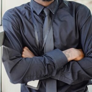 Cravate Unisexe En Satin Uni Jaune Clair, Taille Unique - Neuf Avec étiquettes